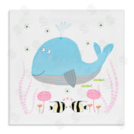 Carla Daly | Baby Whale & Flowers