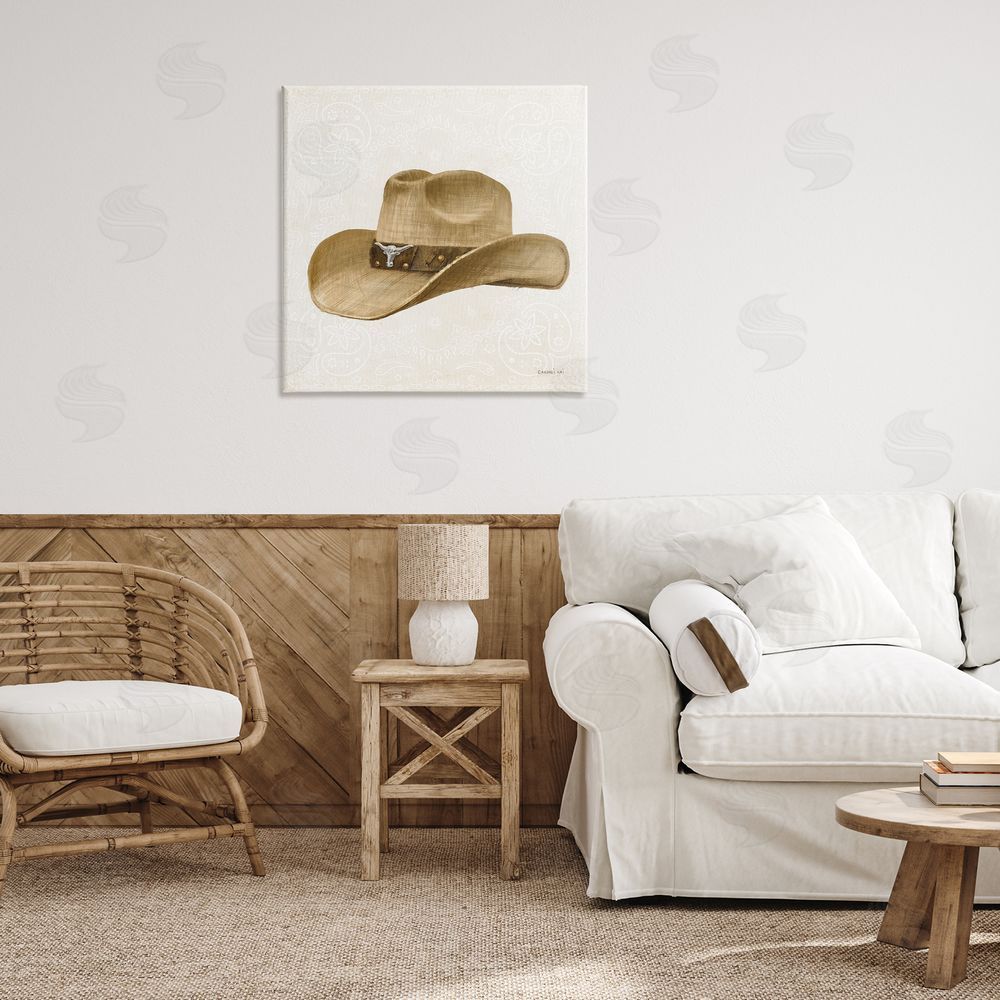 Danhui Nai Cowboy Rider of Range Printed Wall Art in Room