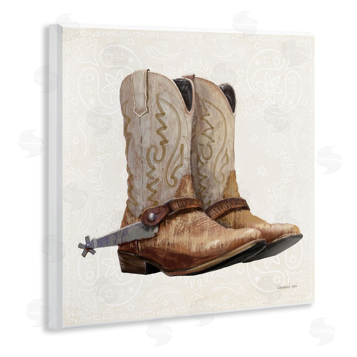 Danhui Nai Riders Of The Range Wall Plaque Art Print