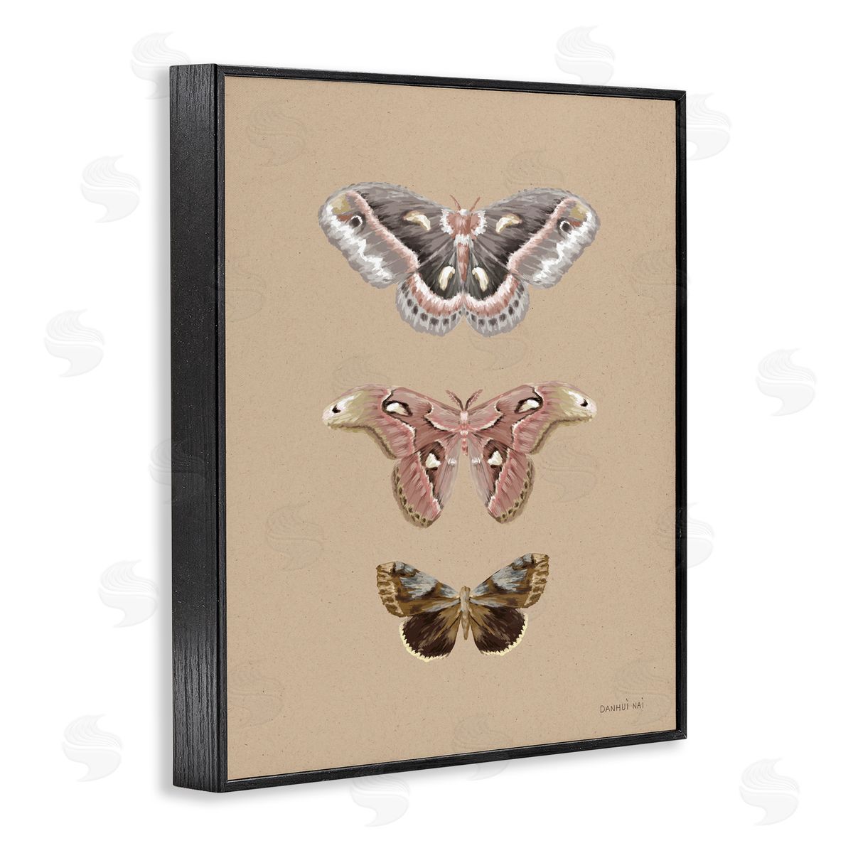 Danhui Nai Beauty Of The Forest Black Framed Giclee Art Print