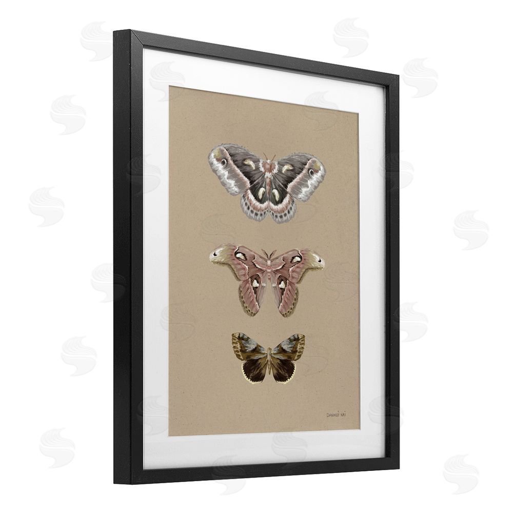 Danhui Nai Beauty Of The Forest Black Framed Print Under Glass Art