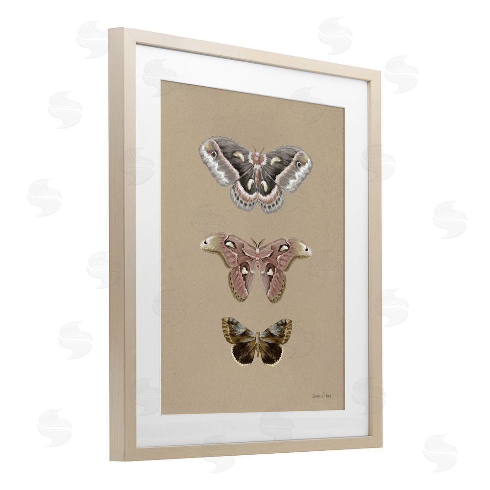 Danhui Nai Beauty Of The Forest Birch Framed Print Under Glass Art