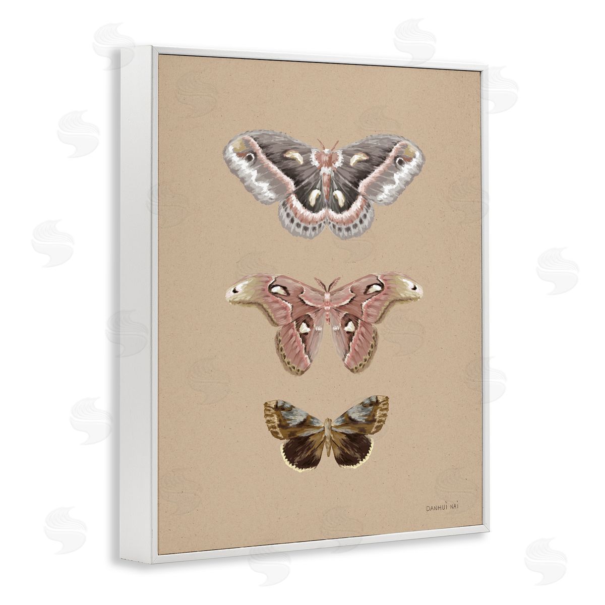 Danhui Nai Beauty Of The Forest White Frame Giclee Art Print