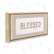 Danhui Nai | Faux Cross Stitch Blessed