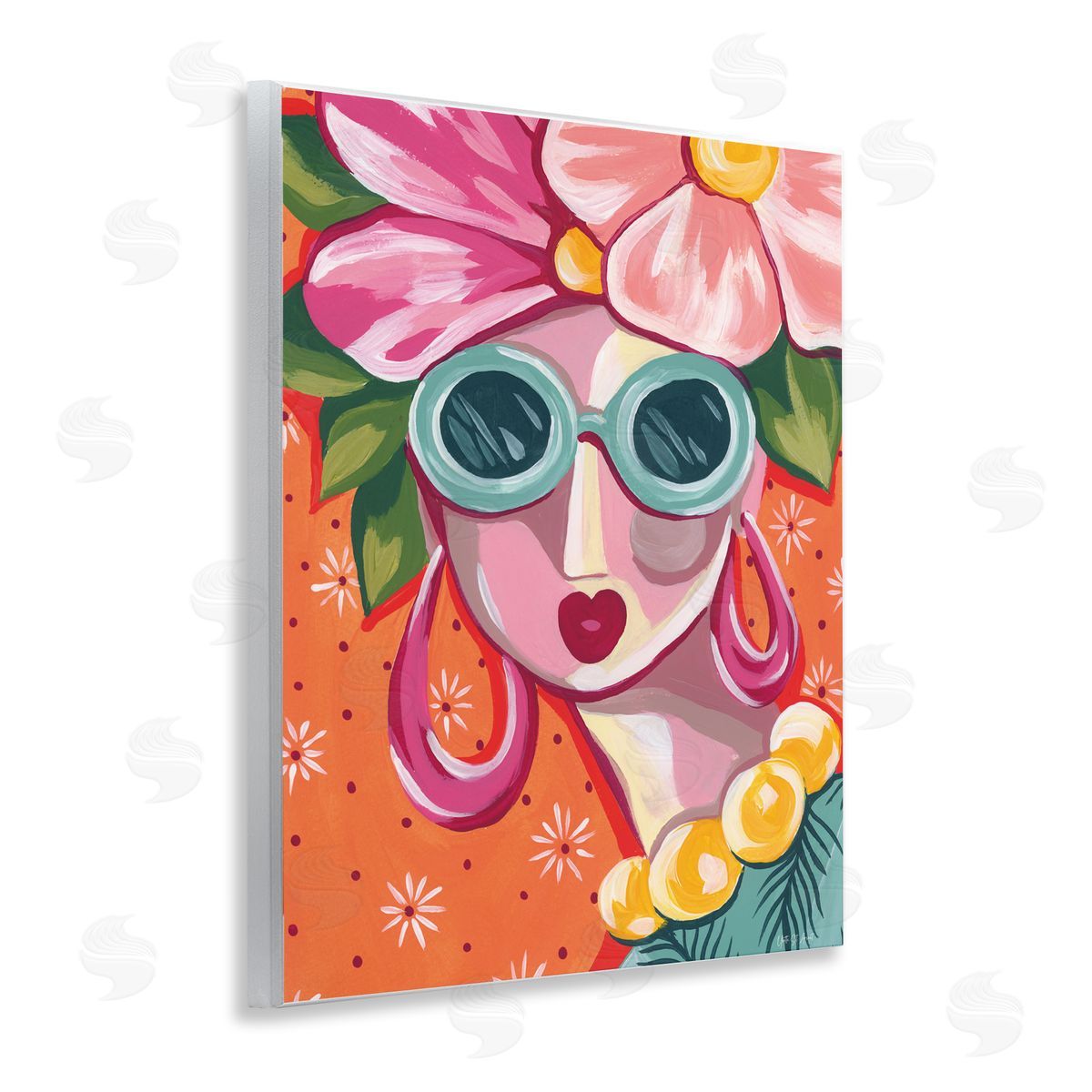 Yvette St. Amant Retro Glam Fun In The Sun Wall Plaque Art Print
