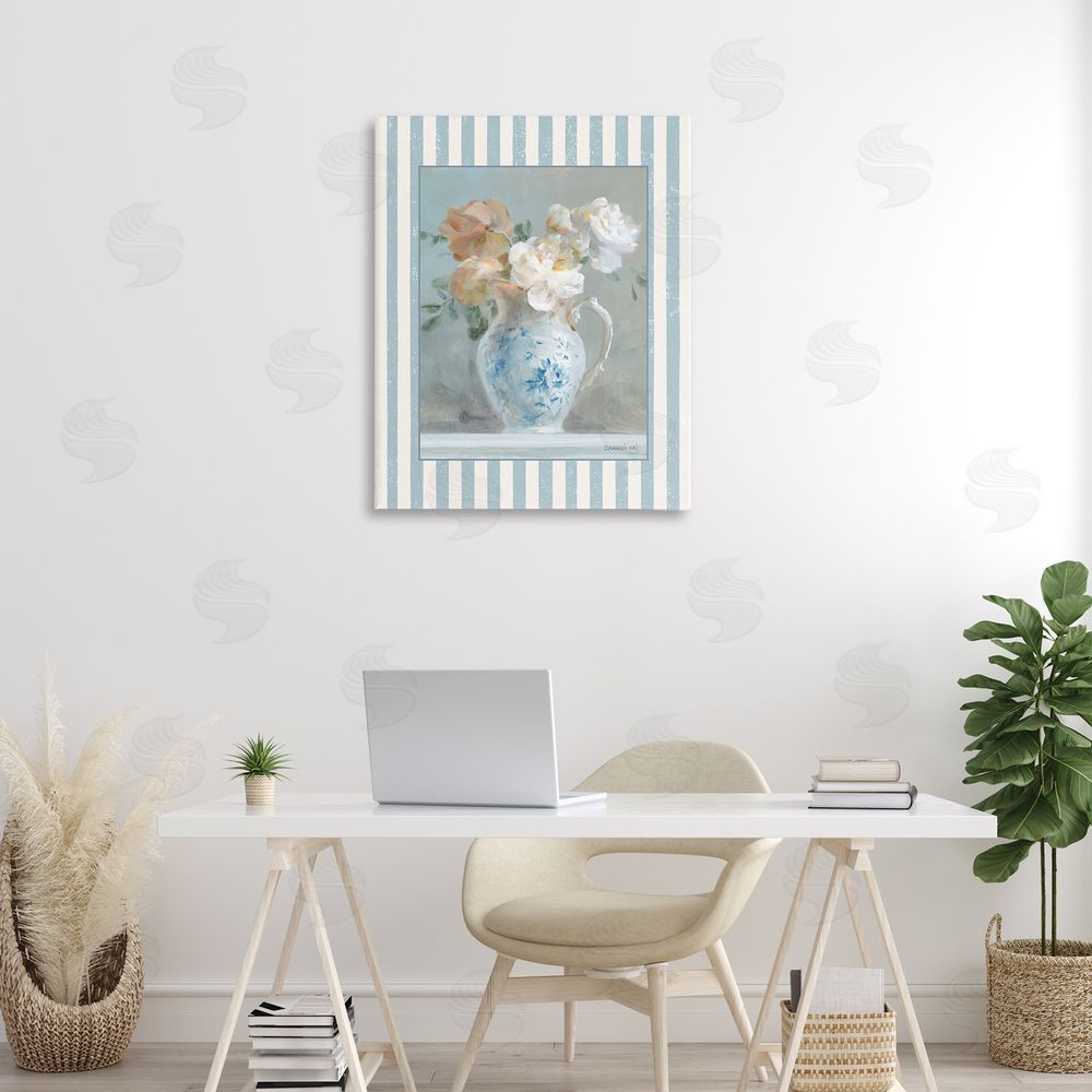 Danhui Nai Vintage Heirloom Bouquet Printed Wall Art in Room