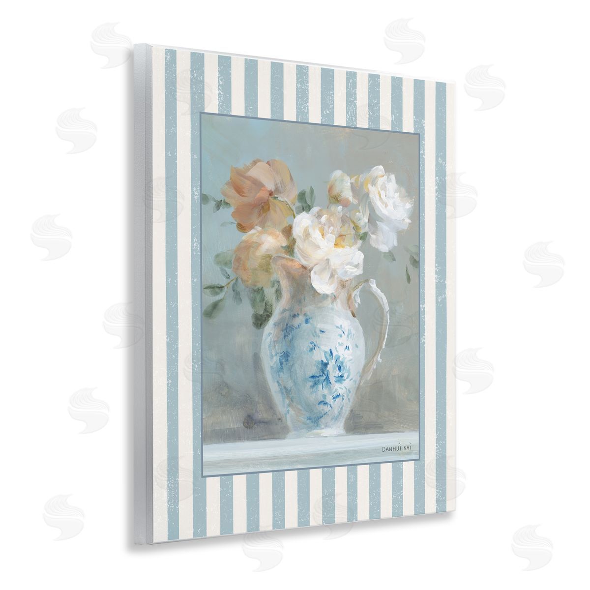 Danhui Nai Vintage Heirloom Bouquet Wall Plaque Art Print