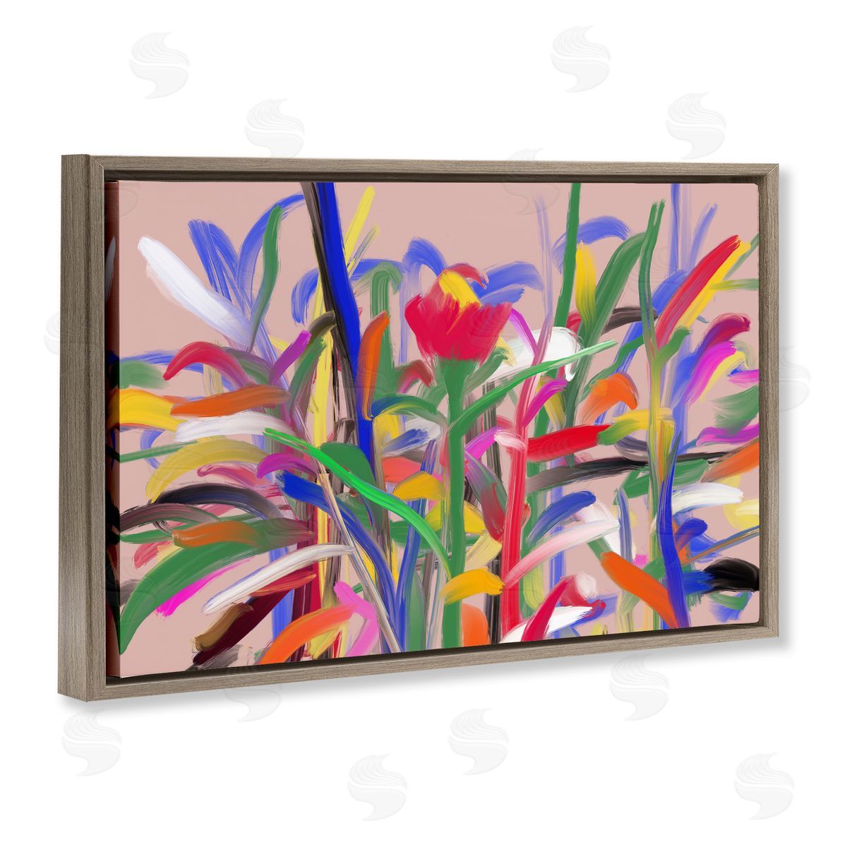 Atelier Posters Blooming Garden Expression Canvas Wall Art Print
