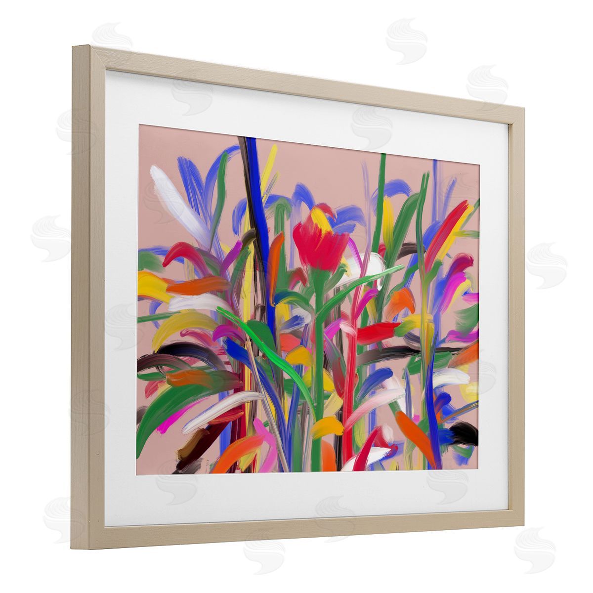 Atelier Posters Blooming Garden Expression Canvas Wall Art Print
