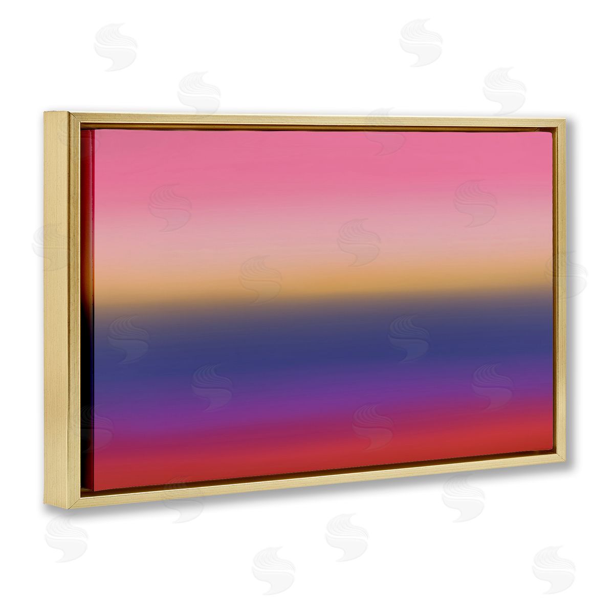 Atelier Posters Beyond The Sea Warm Gradient Canvas Wall Art Print