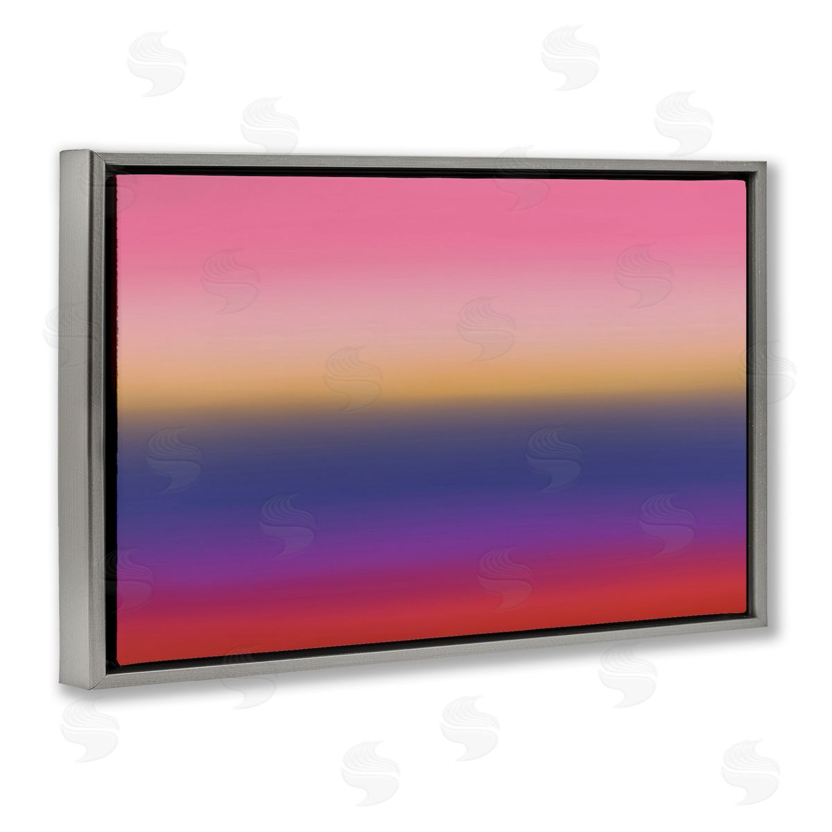 Atelier Posters Beyond The Sea Warm Gradient Canvas Wall Art Print