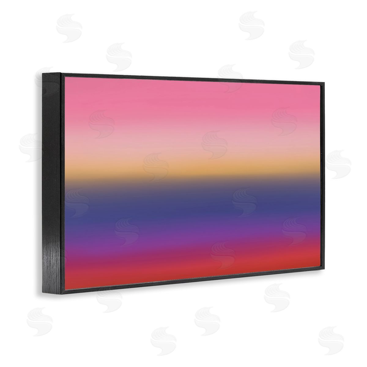 Atelier Posters Beyond The Sea Warm Gradient Canvas Wall Art Print