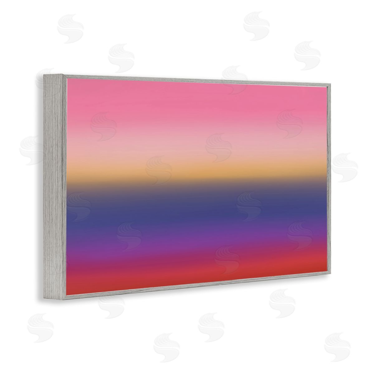 Atelier Posters Beyond The Sea Warm Gradient Canvas Wall Art Print
