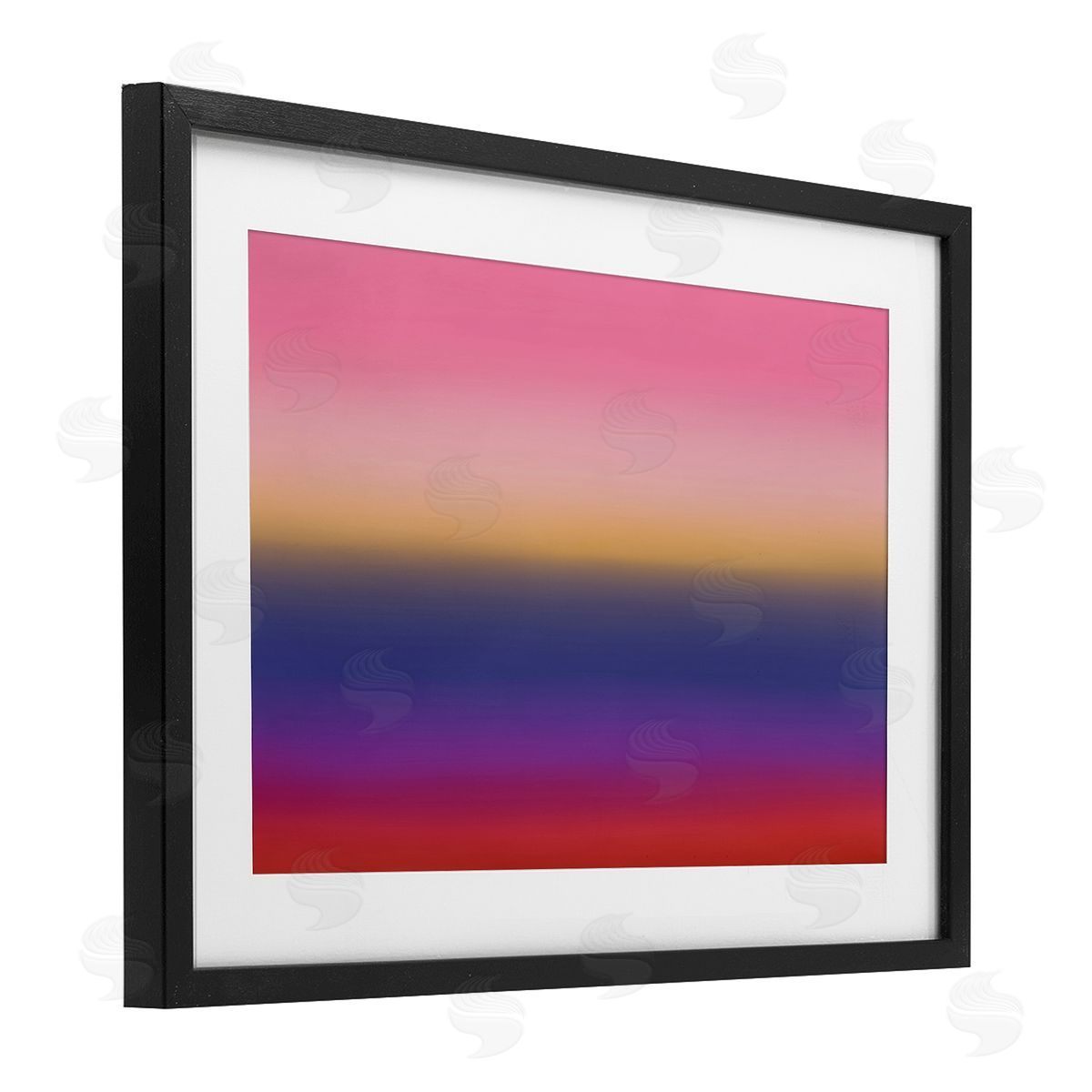 Atelier Posters Beyond The Sea Warm Gradient Canvas Wall Art Print