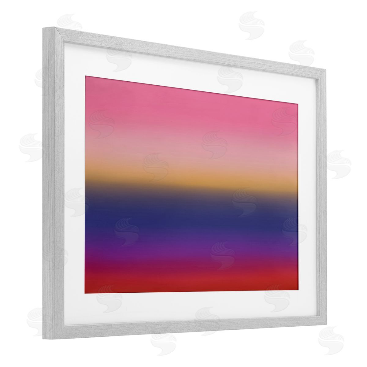 Atelier Posters Beyond The Sea Warm Gradient Canvas Wall Art Print