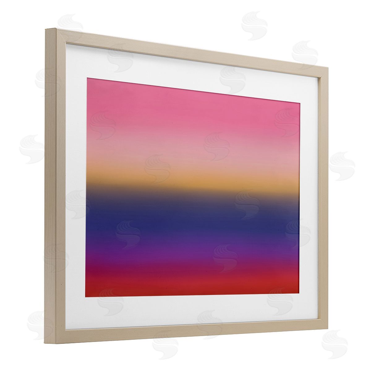 Atelier Posters Beyond The Sea Warm Gradient Canvas Wall Art Print