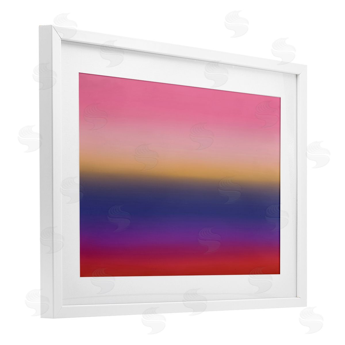 Atelier Posters Beyond The Sea Warm Gradient Canvas Wall Art Print