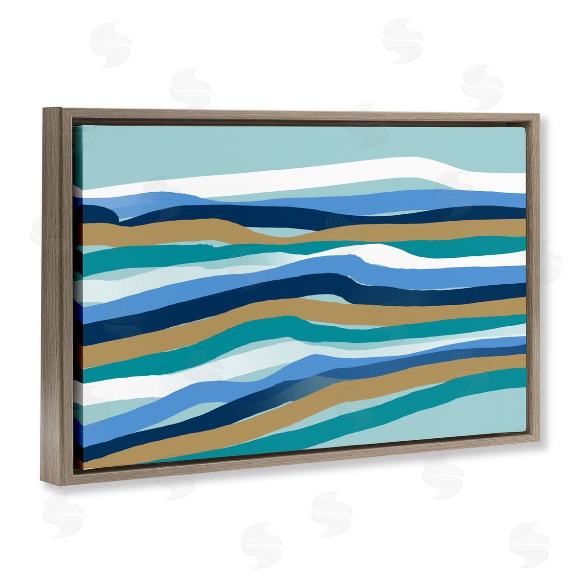 Atelier Posters Between The Waves Ripples Canvas Wall Art Print
