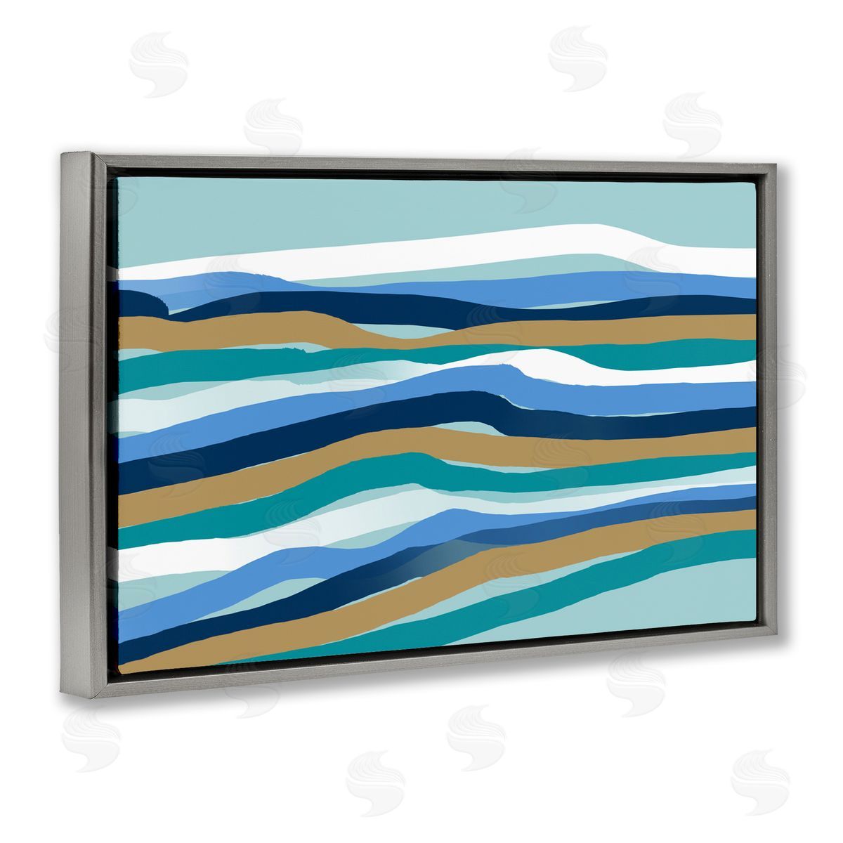 Atelier Posters Between The Waves Ripples Canvas Wall Art Print
