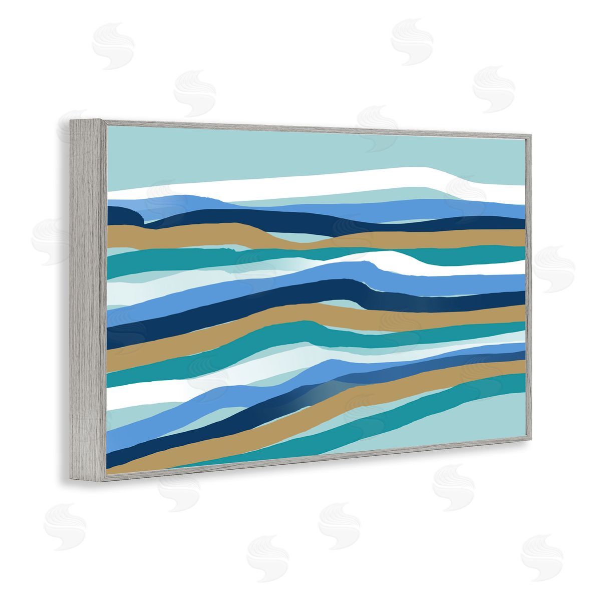 Atelier Posters Between The Waves Ripples Canvas Wall Art Print