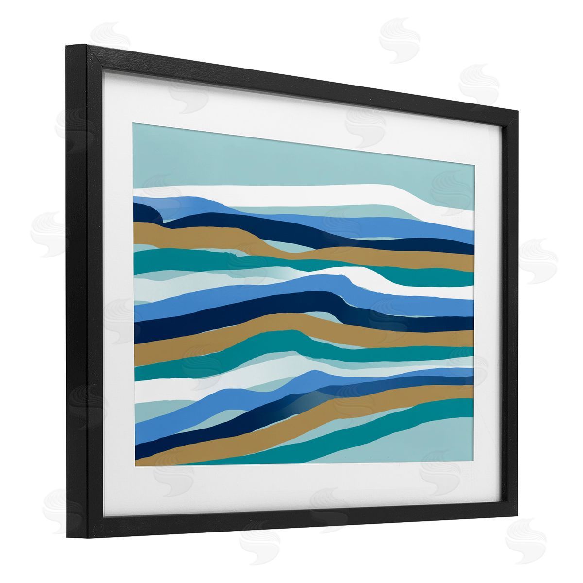 Atelier Posters Between The Waves Ripples Canvas Wall Art Print