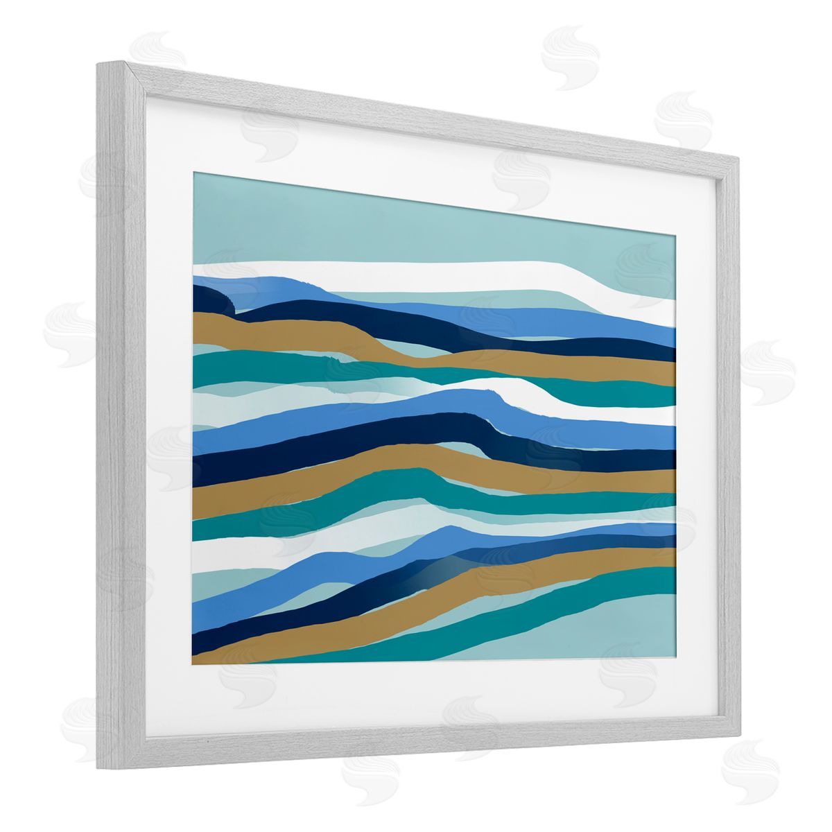 Atelier Posters Between The Waves Ripples Canvas Wall Art Print