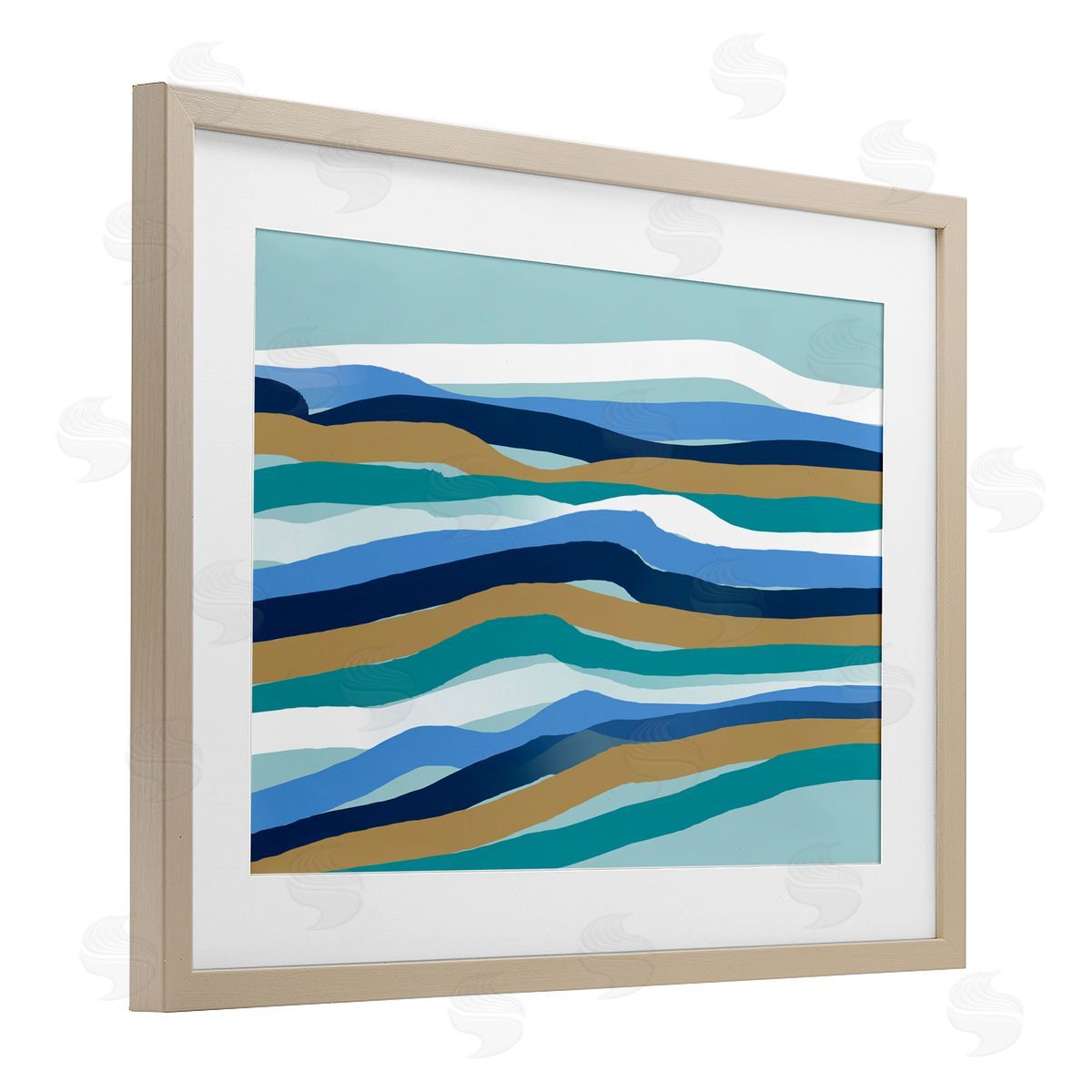 Atelier Posters Between The Waves Ripples Canvas Wall Art Print