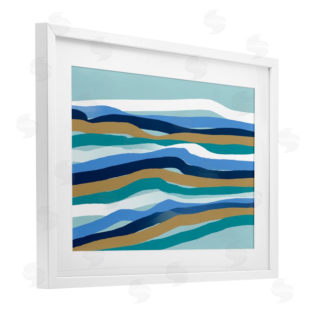 Atelier Posters Between The Waves Ripples Canvas Wall Art Print
