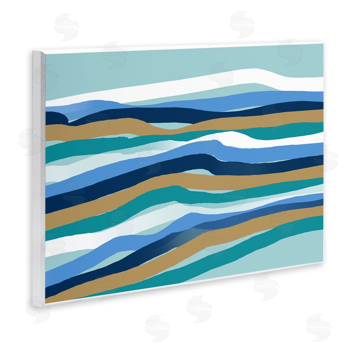 Atelier Posters Between The Waves Ripples Canvas Wall Art Print