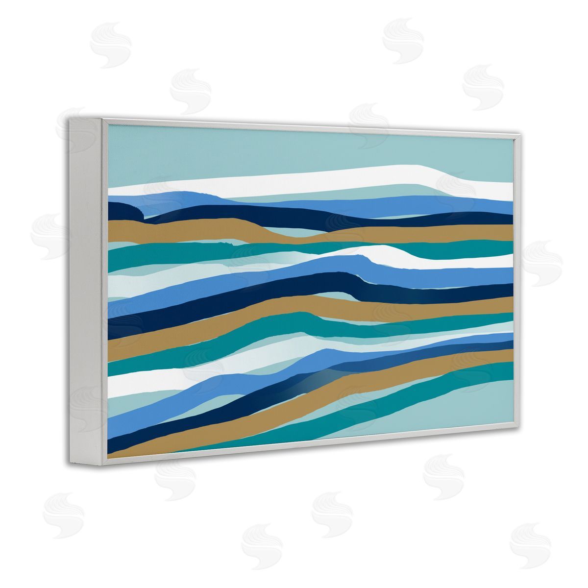 Atelier Posters Between The Waves Ripples Canvas Wall Art Print