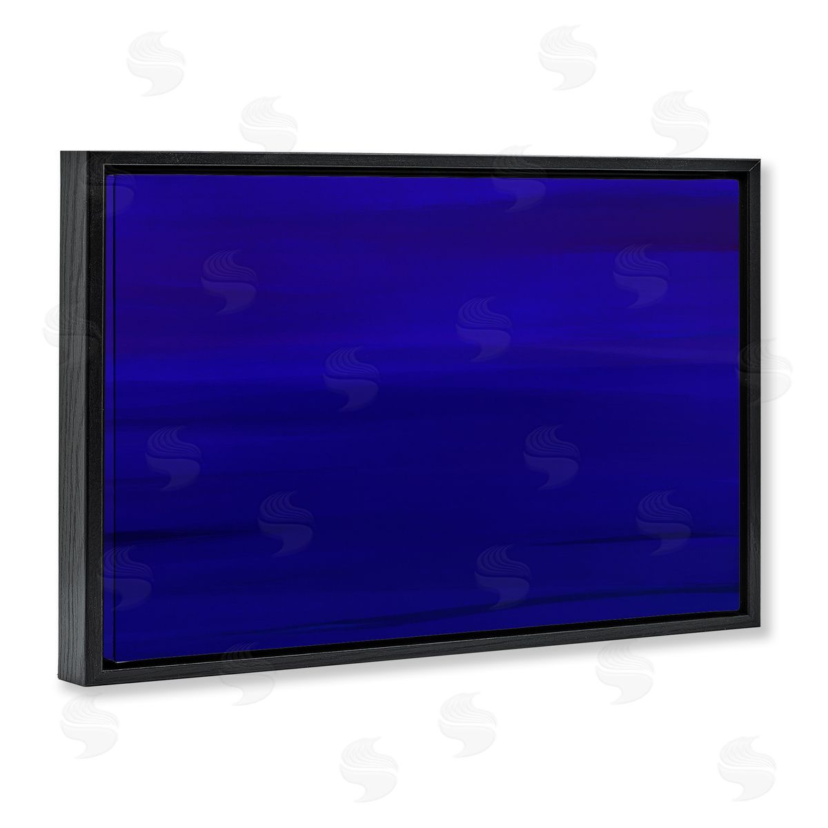 Atelier Posters Deep Blue Abstract Canvas Wall Art Print