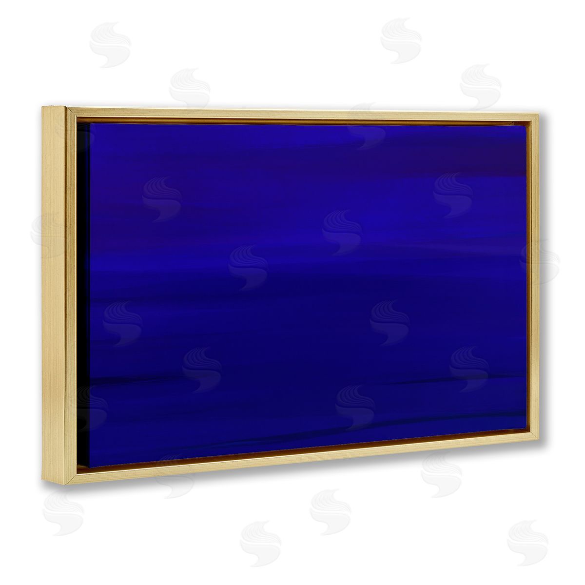 Atelier Posters Deep Blue Abstract Canvas Wall Art Print