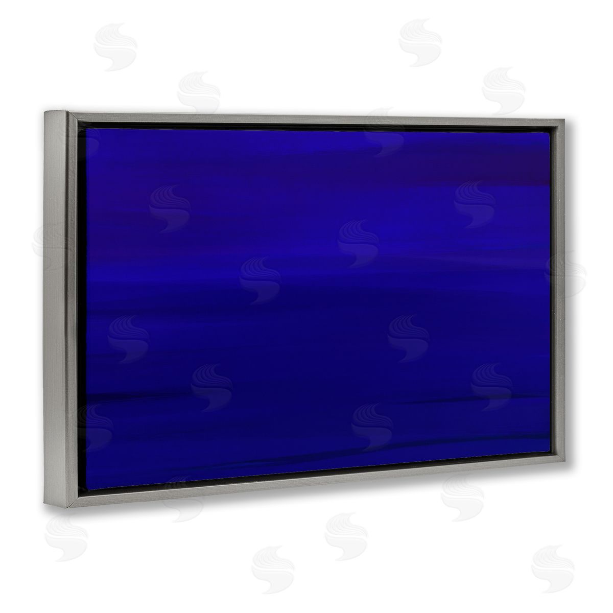Atelier Posters Deep Blue Abstract Canvas Wall Art Print