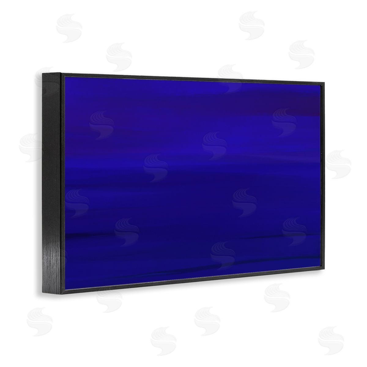 Atelier Posters Deep Blue Abstract Canvas Wall Art Print