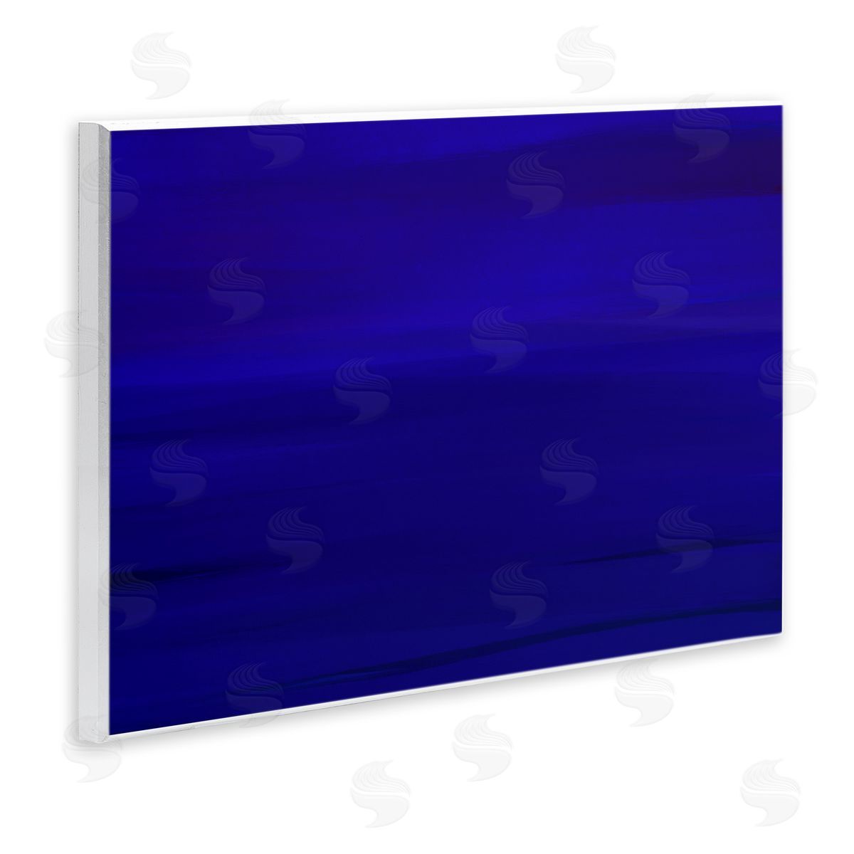 Atelier Posters Deep Blue Abstract Canvas Wall Art Print