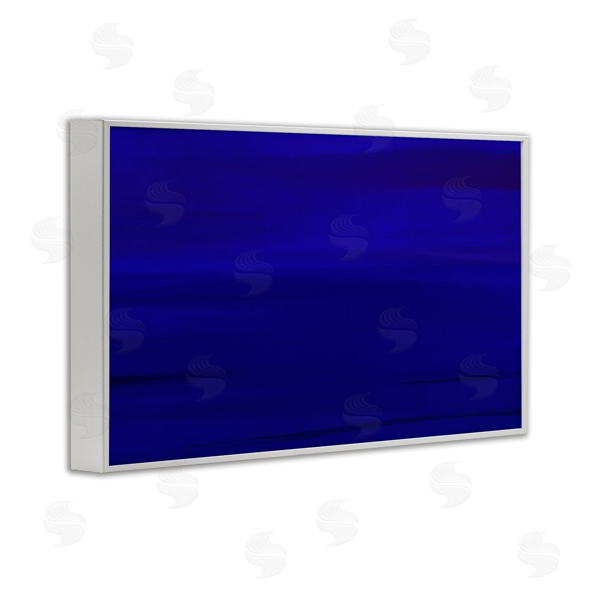 Atelier Posters Deep Blue Abstract Canvas Wall Art Print