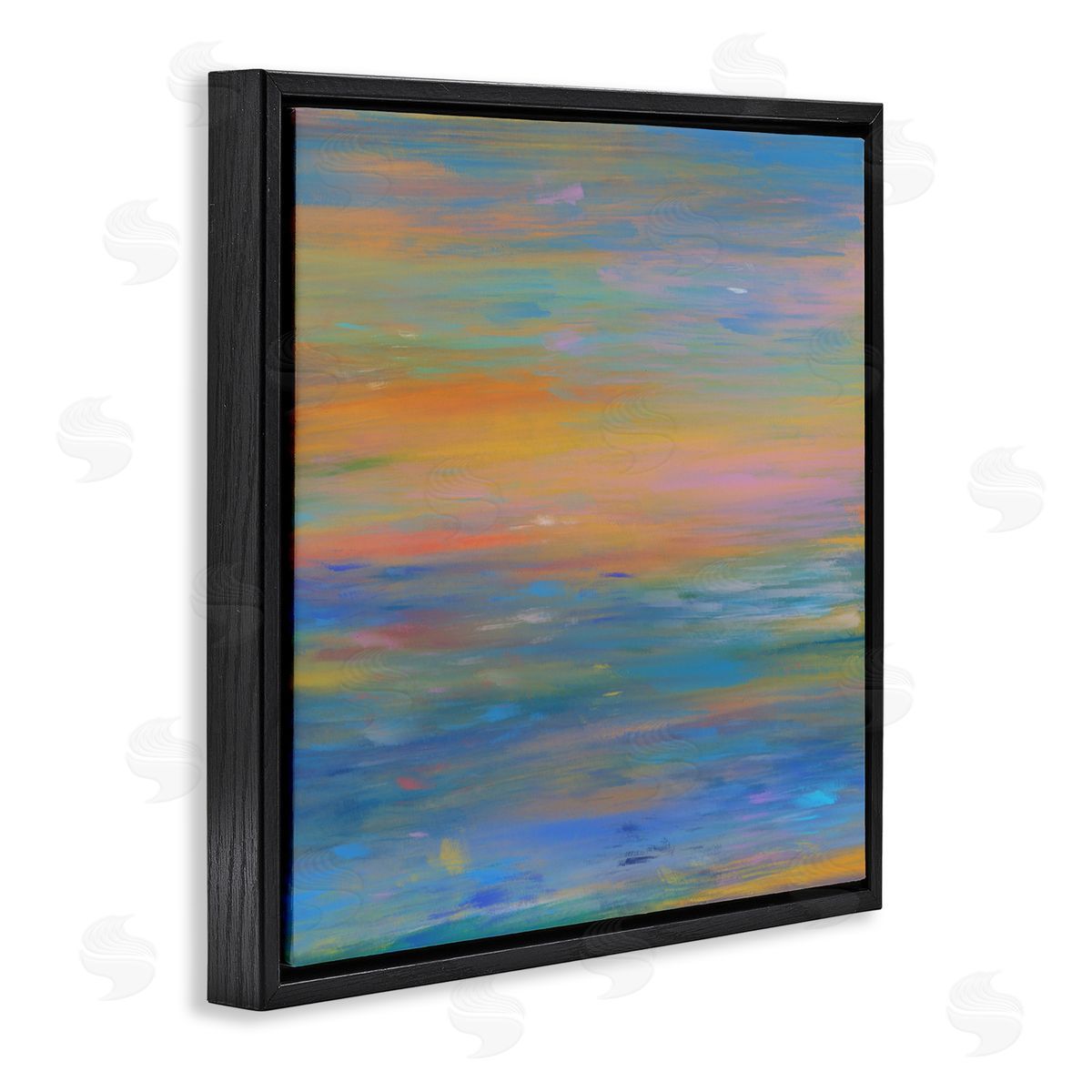 Atelier Posters Sunset Of Lights Abstraction Canvas Wall Art Print