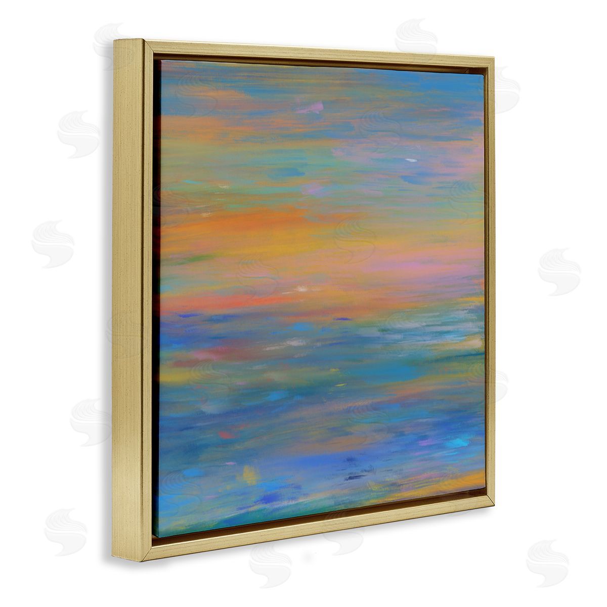 Atelier Posters Sunset Of Lights Abstraction Canvas Wall Art Print