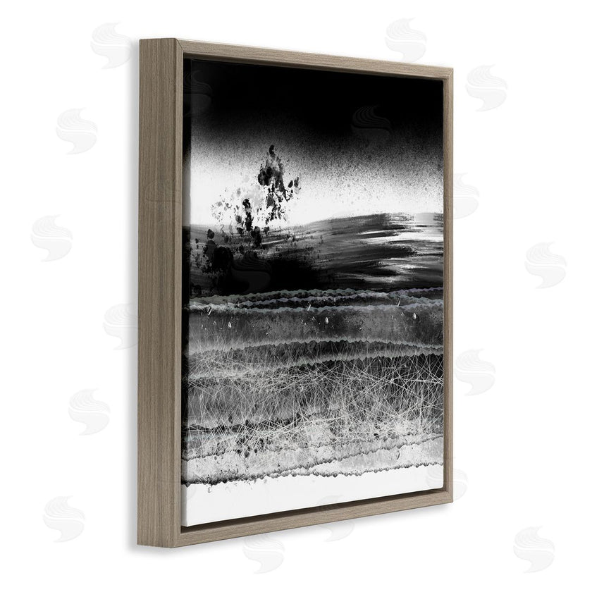 Bellassai Art | Dusty Landscape Monochrome
