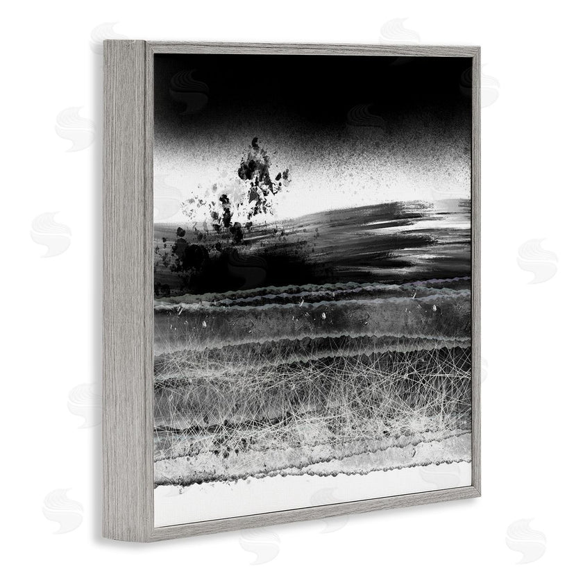 Bellassai Art | Dusty Landscape Monochrome