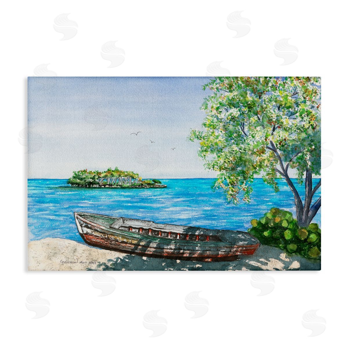 Christine Reichow Stories It Could Tell Canvas Wall Art Print