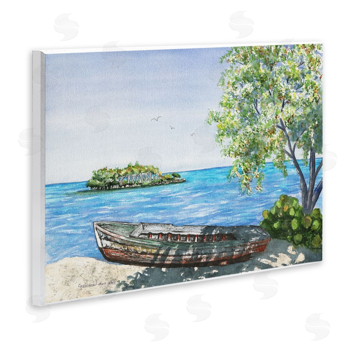 Christine Reichow Stories It Could Tell Wall Plaque Art Print