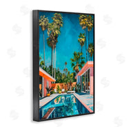 LSR Design Studio | Pink Coastal House & Palms