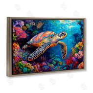 LSR Design Studio | Colorful Coral Reef & Turtle