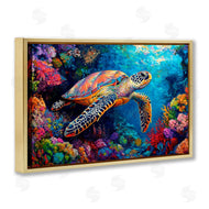LSR Design Studio | Colorful Coral Reef & Turtle