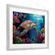 LSR Design Studio | Colorful Coral Reef & Turtle