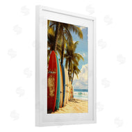 LSR Design Studio | Surfboards In Line with Palms