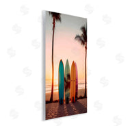 LSR Design Studio | Four Surfboards at Sunset