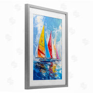 LSR Design Studio | Fleet of Colorful Sails
