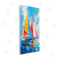 LSR Design Studio | Fleet of Colorful Sails